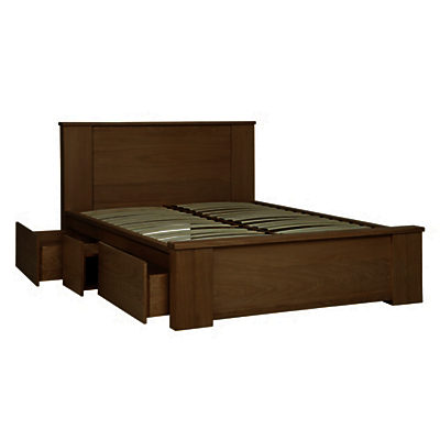 Willis & Gambier Keep Storage Bed, Double, Oak